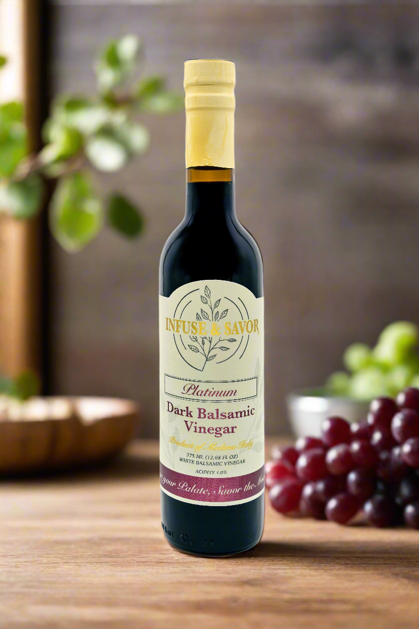 Platinum Dark Balsamic Vinegar by Infuse & Savor