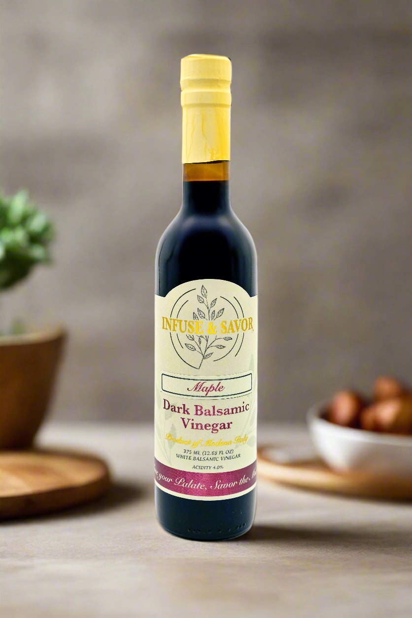 Maple Dark Balsamic Vinegar by Infuse & Savor