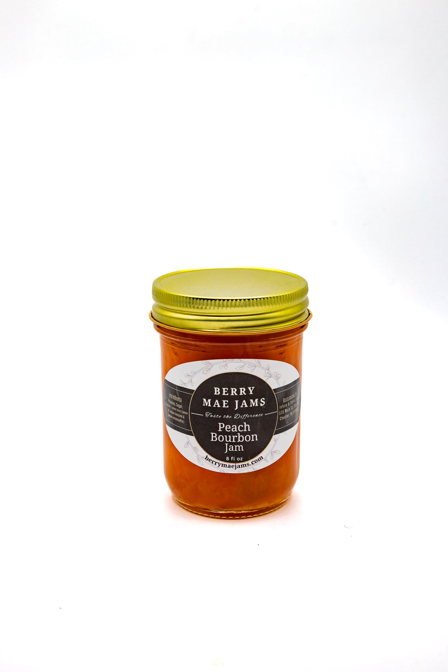 Peach Bourbon Jam