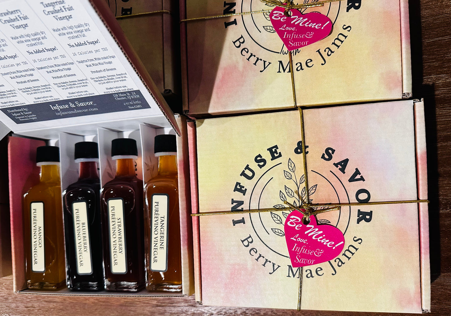Crushed Fruit Vinegar Sample Set