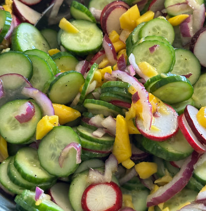 Cucumber Mango Salad