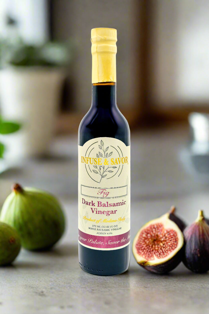 Fig Dark Balsamic Vinegar by Infuse & Savor