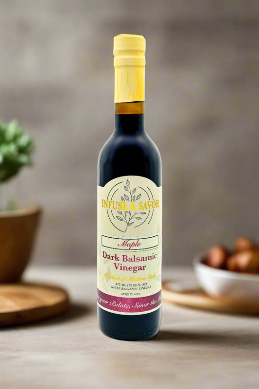 Maple Dark Balsamic Vinegar by Infuse & Savor