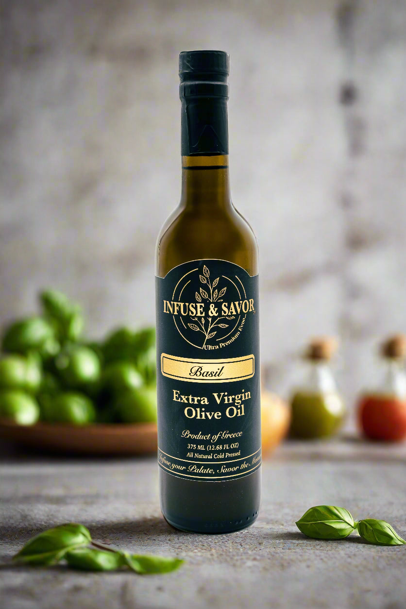 Basil Greek Extra Virgin Olive Oil
