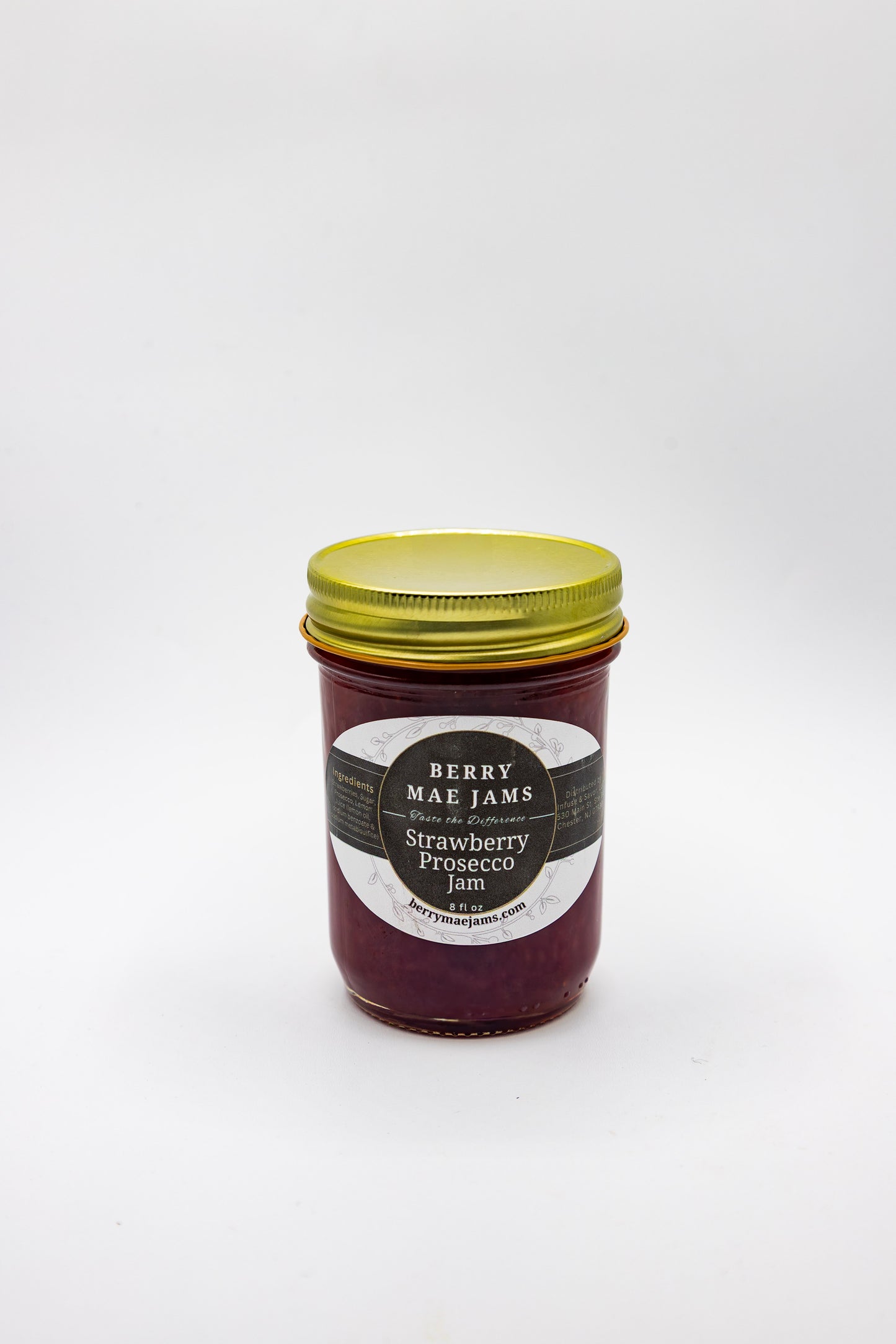 Strawberry Prosecco Jam