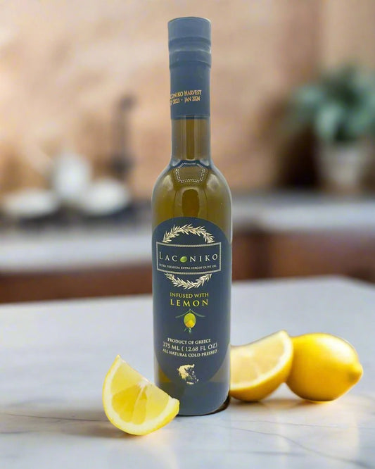 Lemon infused Greek Olive Oil