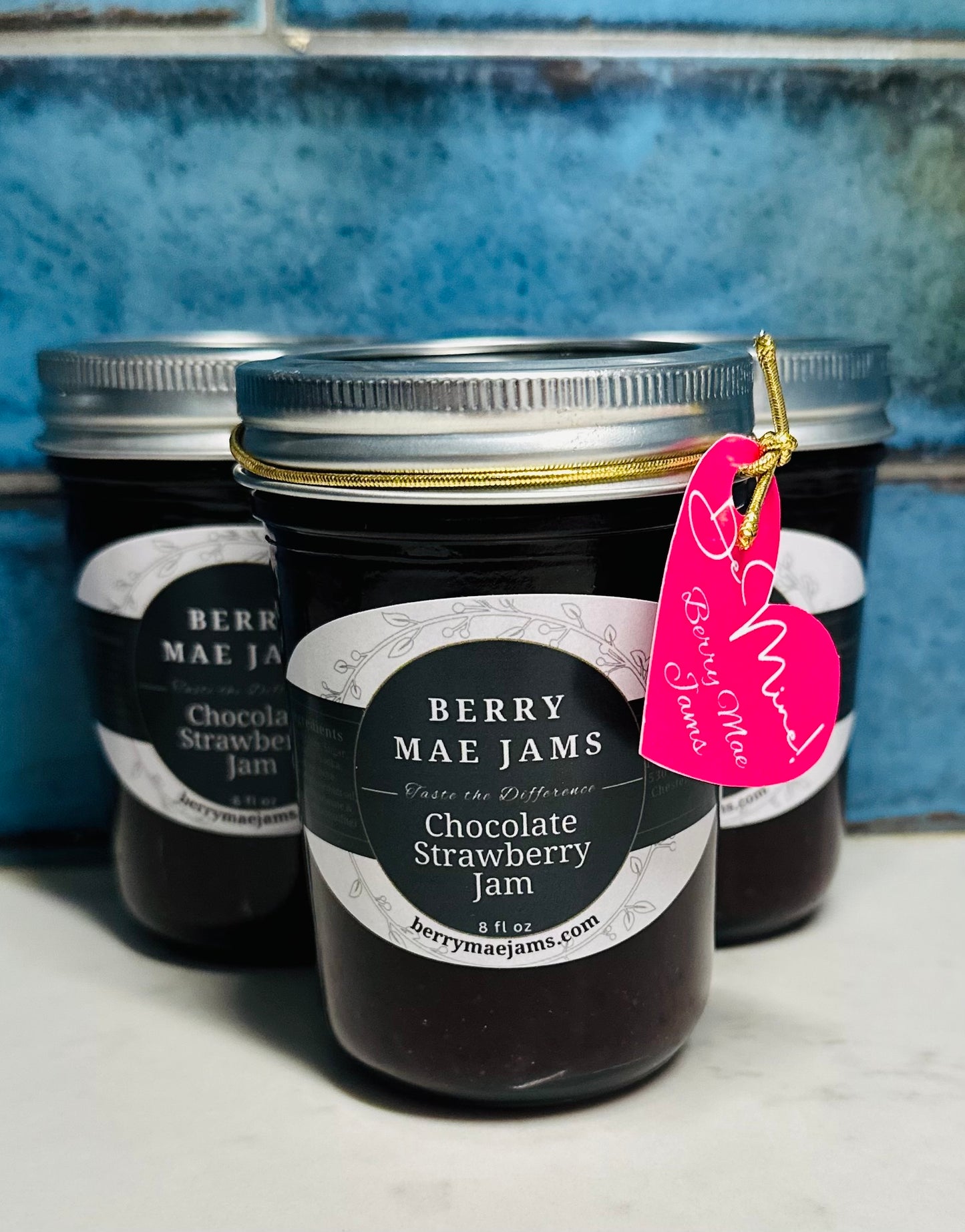 Chocolate Strawberry Valentine's Jam