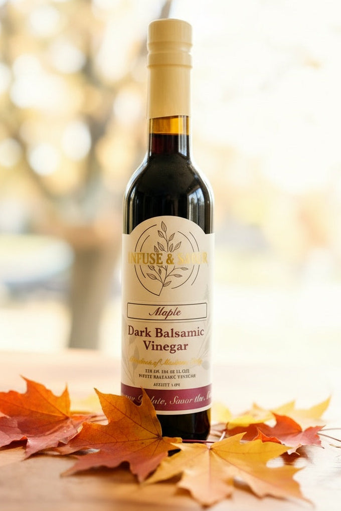 Maple Italian Dark Balsamic Vinegar